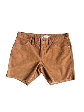Carve Designs Corduroy Oahu Shorts Womens Size 0 BROWN